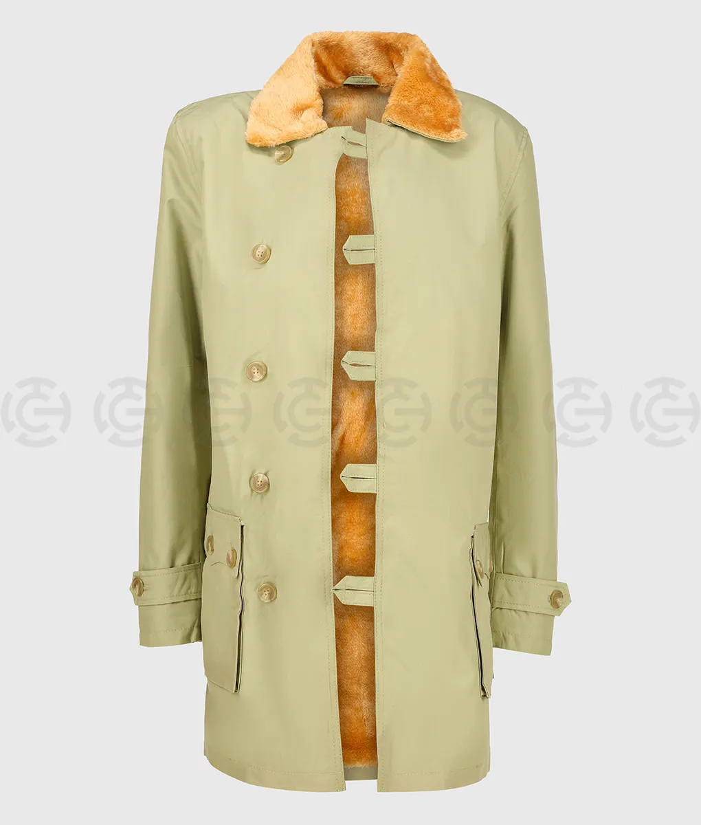 Men’s M1909 Field Swedish Green Shearling Coat | TLC