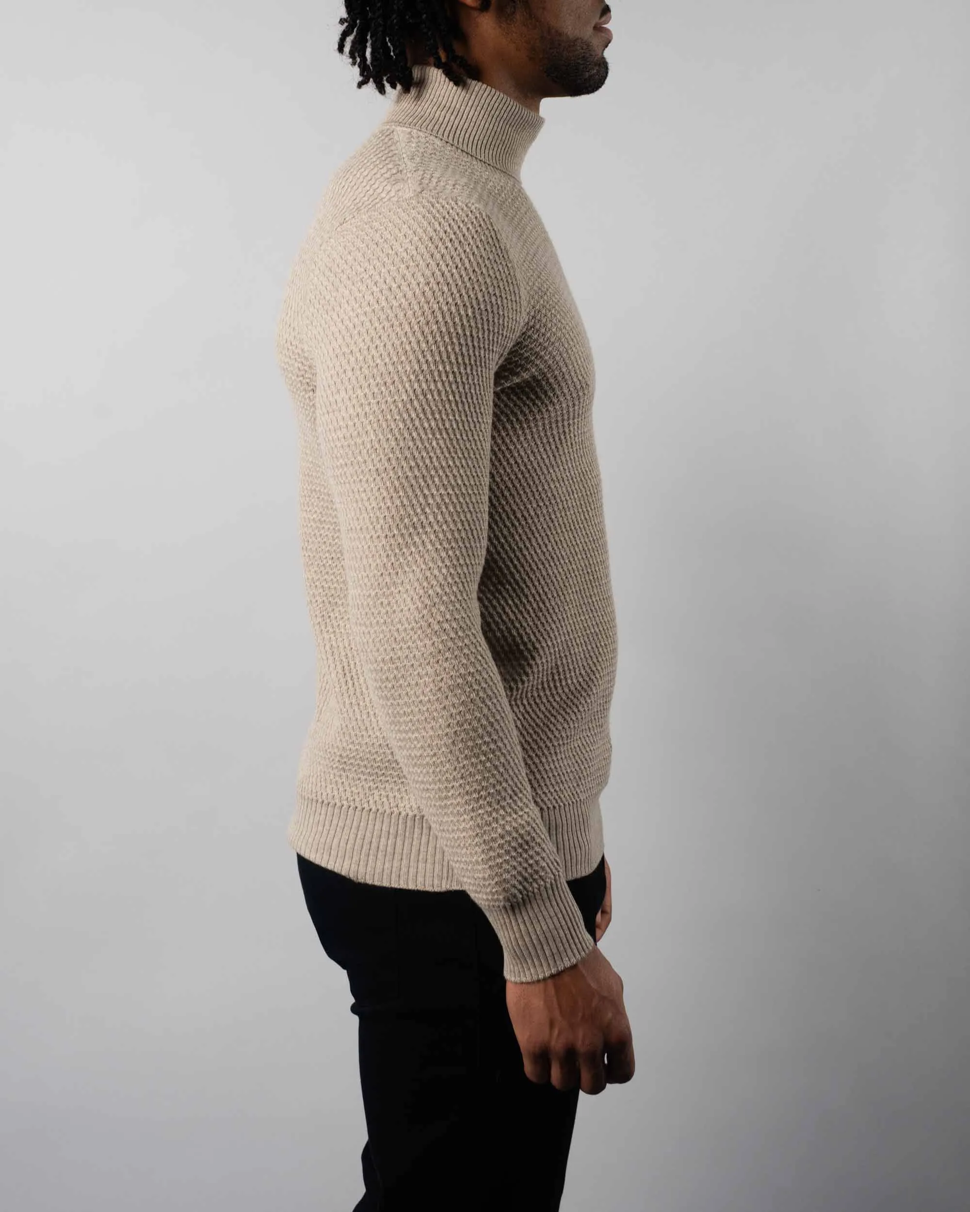 Micro Cable Sweater