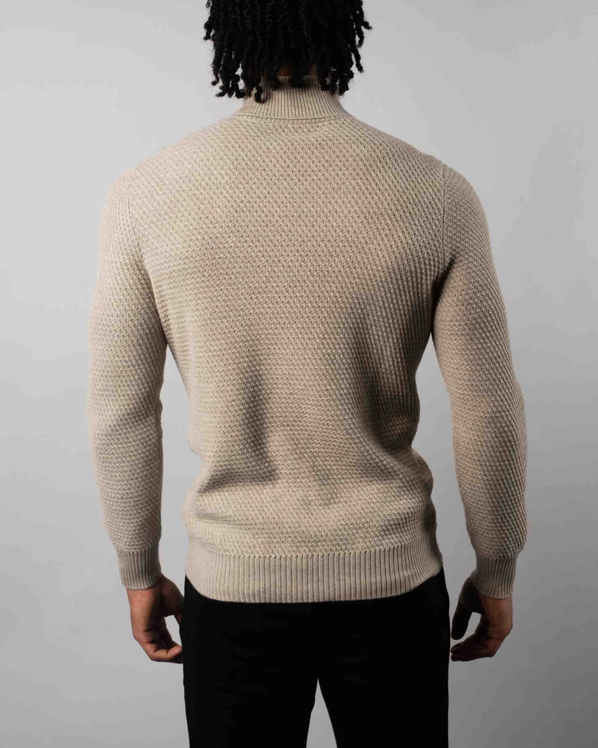 Micro Cable Sweater