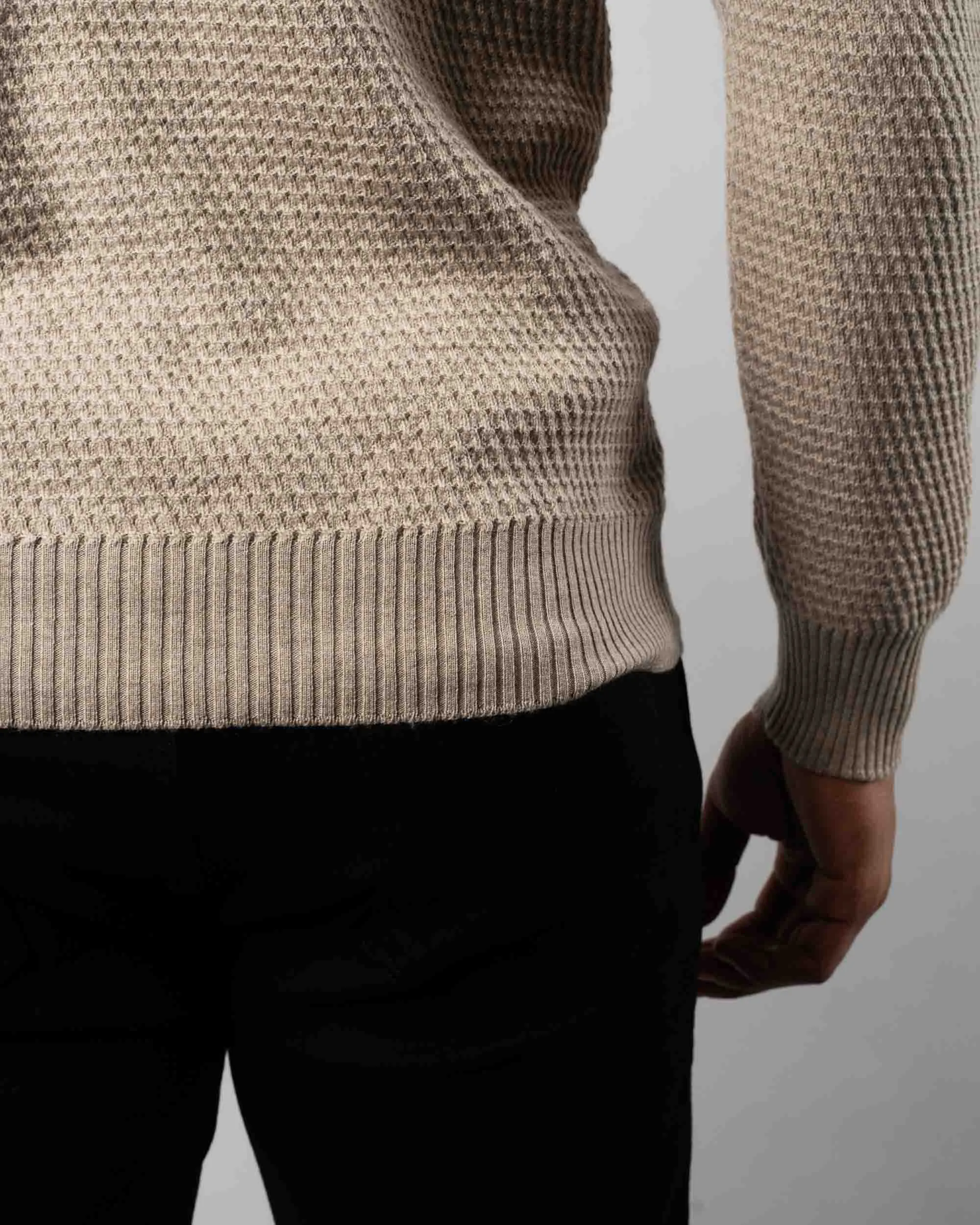 Micro Cable Sweater