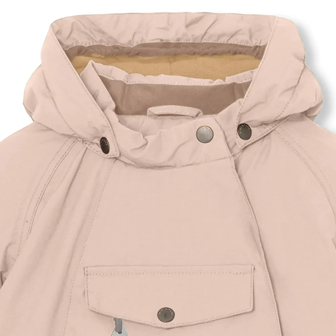 Mini A Ture Wang Fleece Lined Winter Jacket. Grs Rose Dust