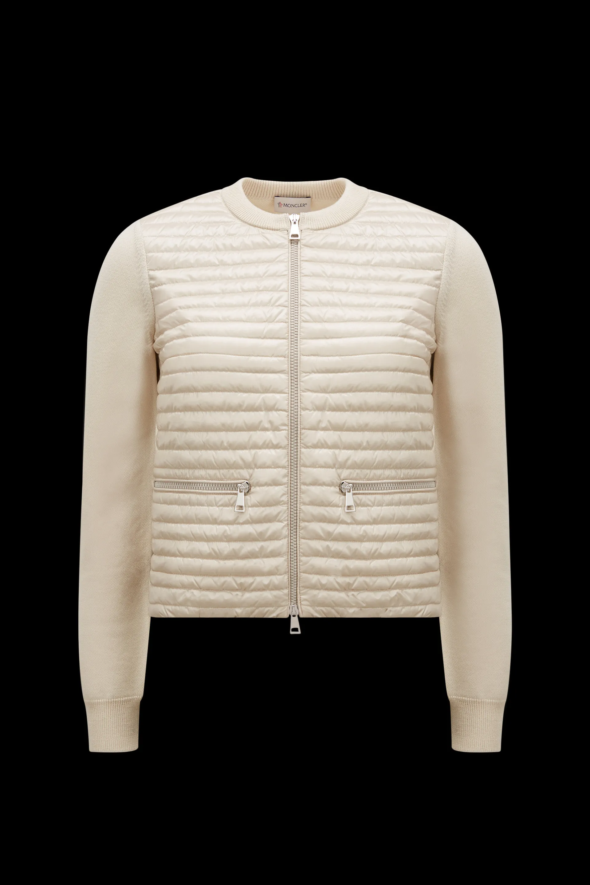 MONCLER  |Nylon Street Style Logo Cardigans