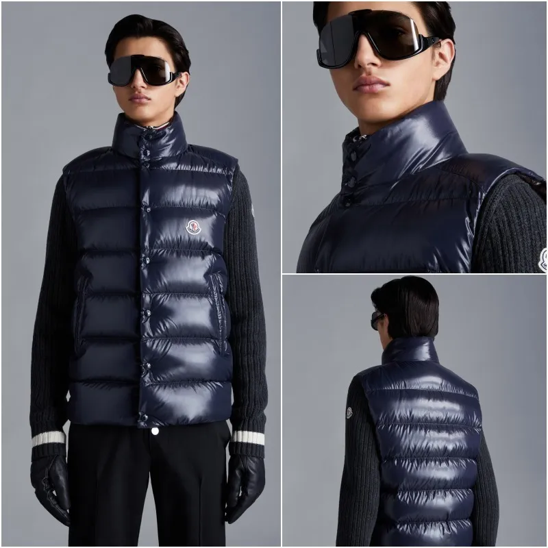 Moncler Tibb Down Vest - Best Price & Free Shipping