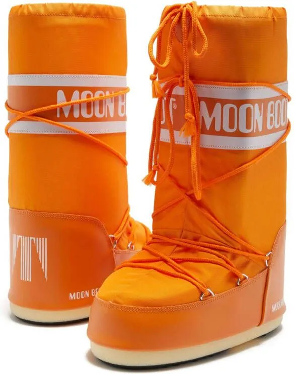 Moon Boot Icon snow boots Orange