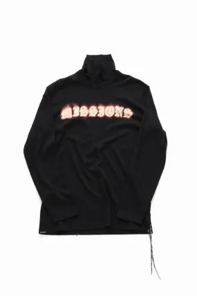 MW Missions Distressed Turtleneck