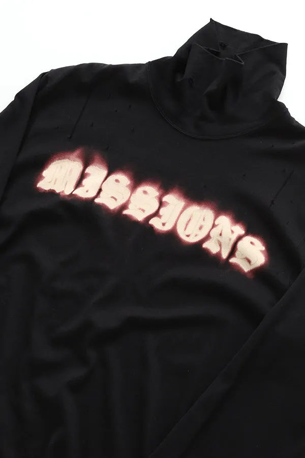 MW Missions Distressed Turtleneck