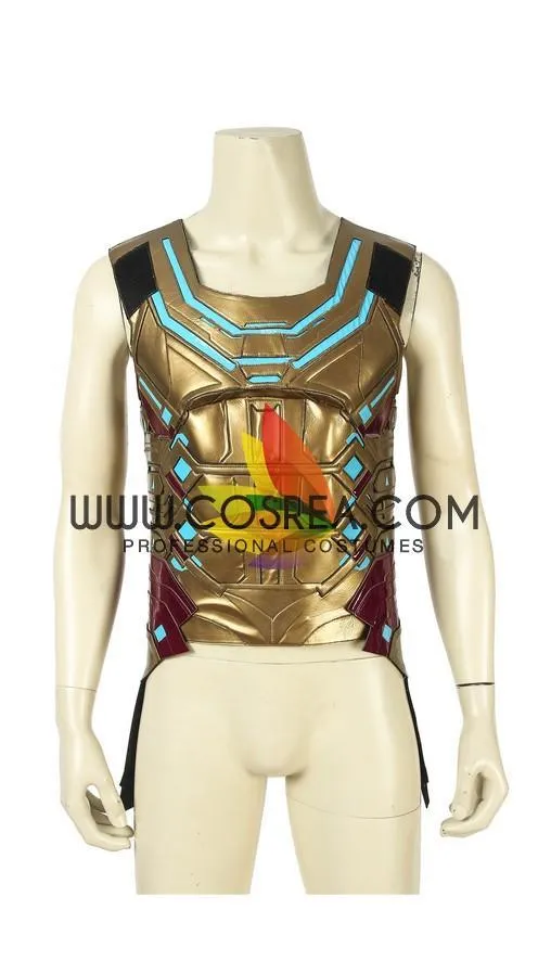 Mysterio Gold Spiderman Far From Home Cosplay Costume