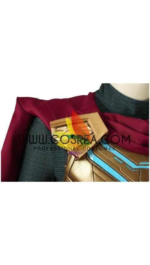 Mysterio Gold Spiderman Far From Home Cosplay Costume