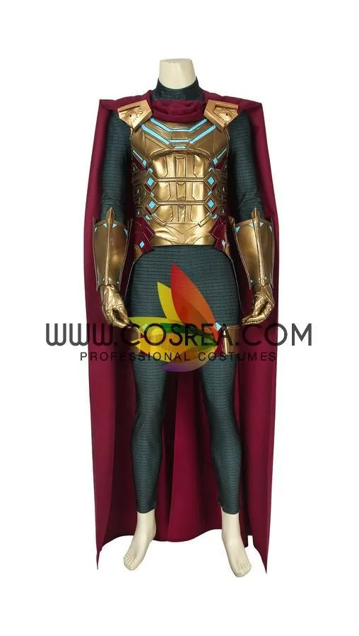 Mysterio Gold Spiderman Far From Home Cosplay Costume