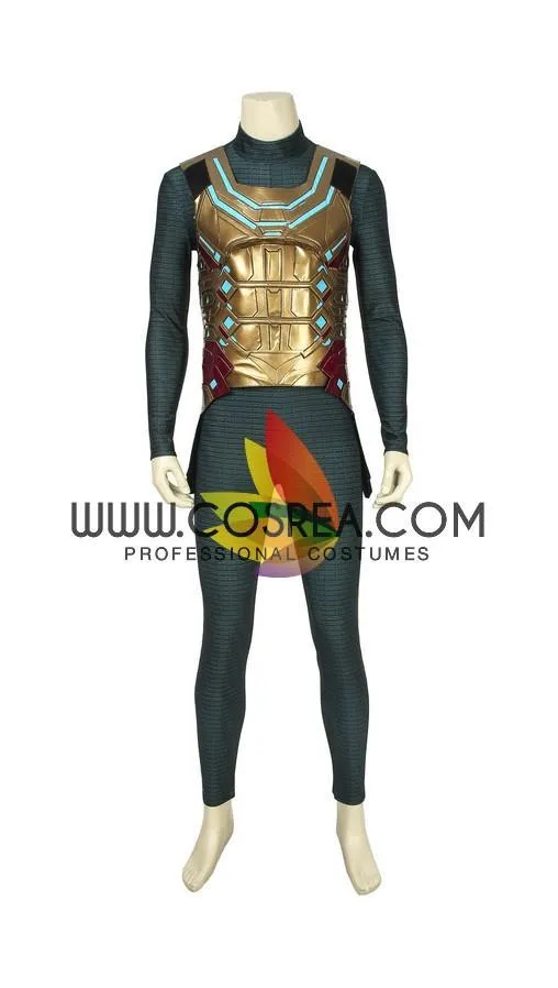 Mysterio Gold Spiderman Far From Home Cosplay Costume