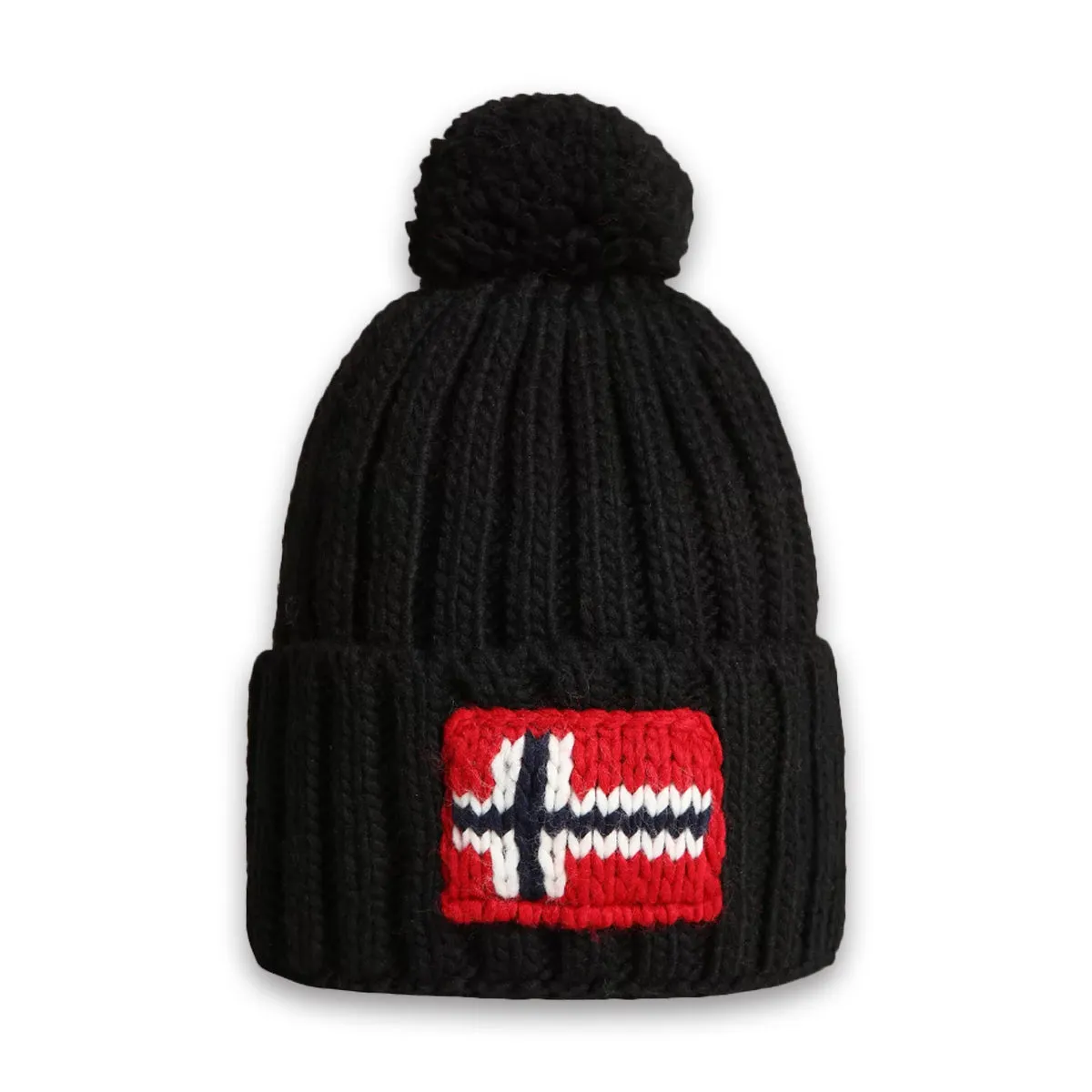 Napapijri Black Semiury 5 Beanie