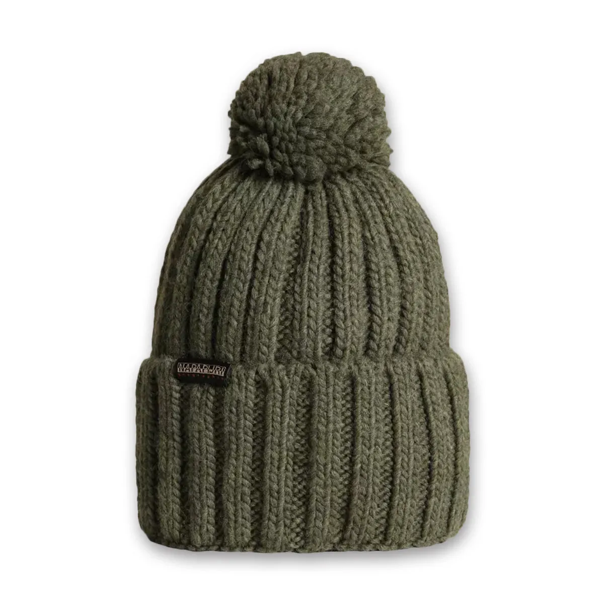 Napapijri Semiury 5 Beanie Green Lichen - Buy Online