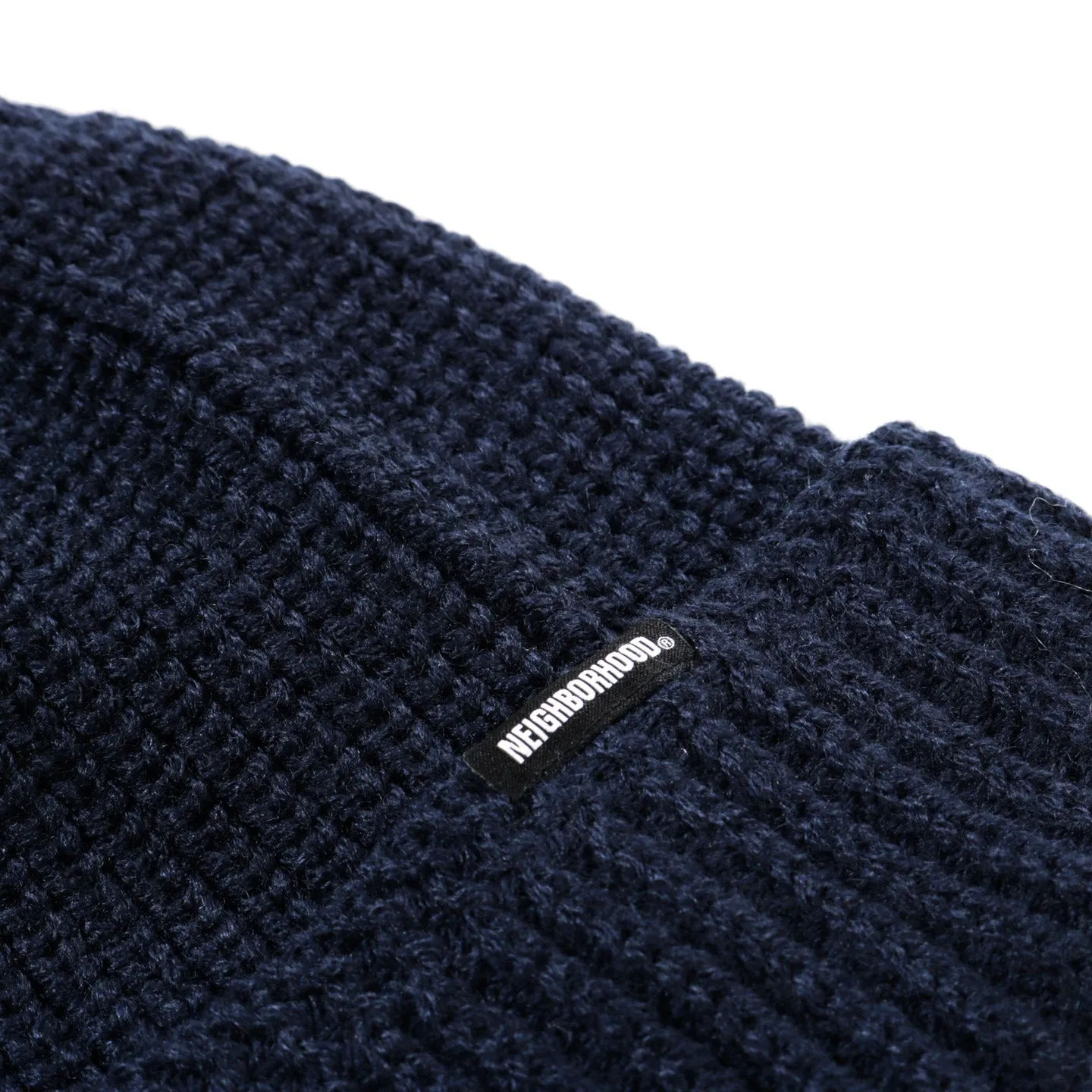 neighborhood wool beanie navy