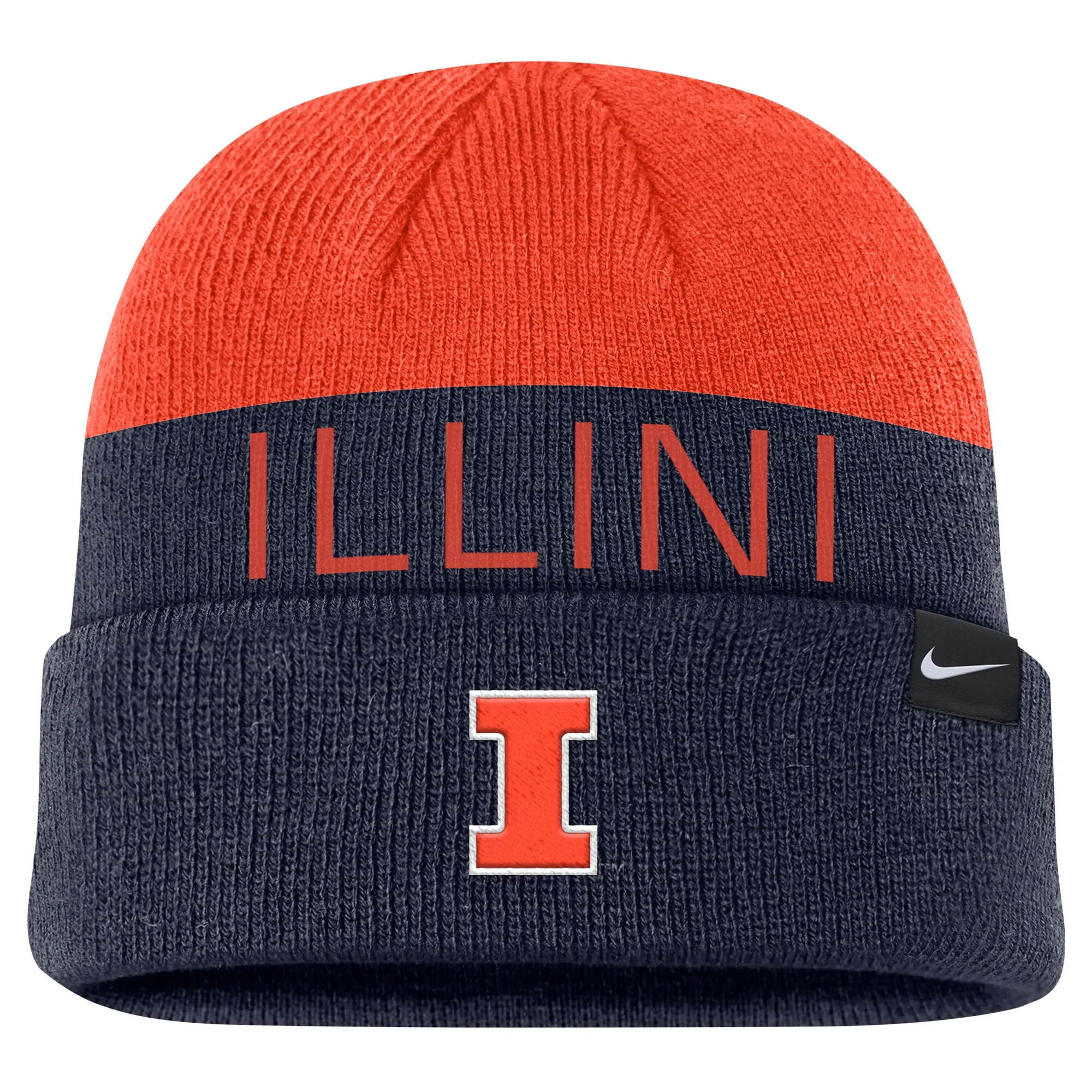 Nike Illinois Fighting Illini Navy Terra Cuffed Knit Hat