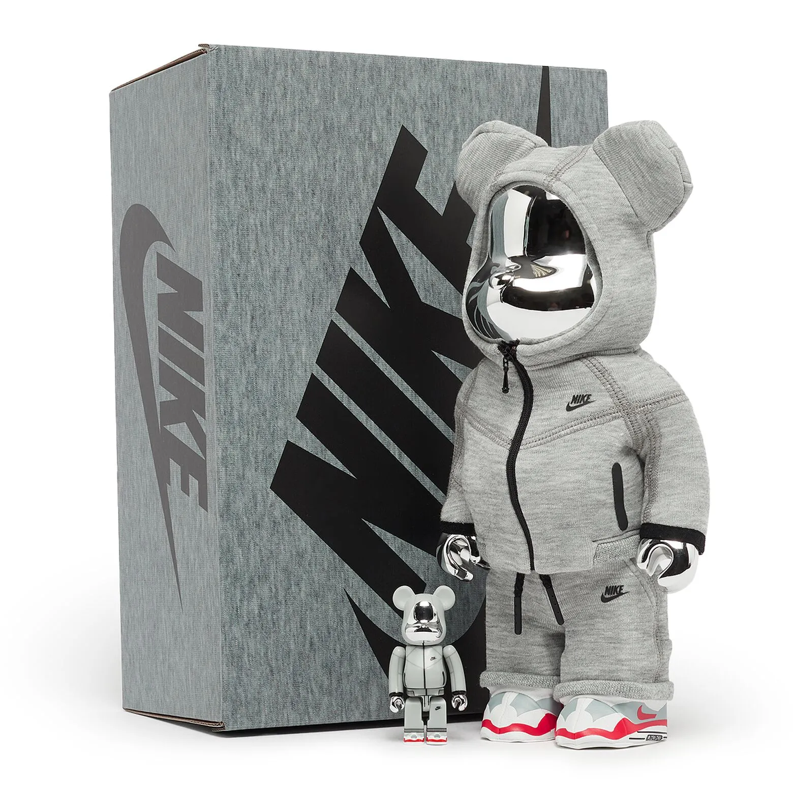 Nike Tech Fleece N98 Bearbrick - 100% Authentic, Limited Edition - 400% Size