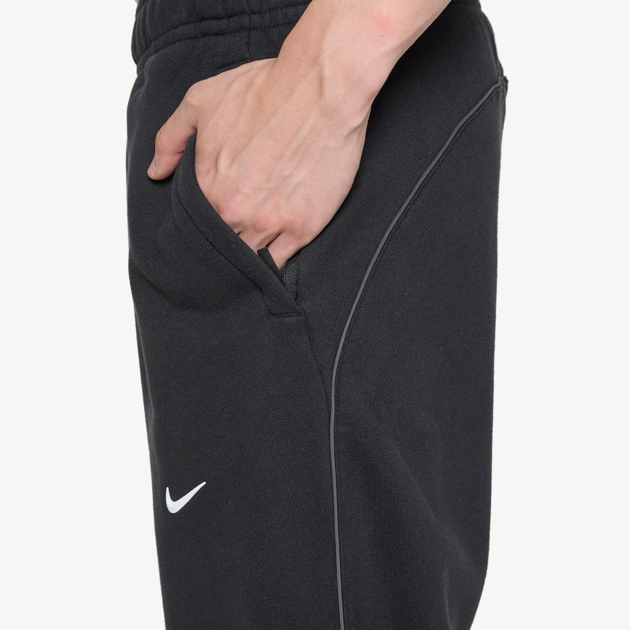 NOCTA Black Fleece Pant - Black and White