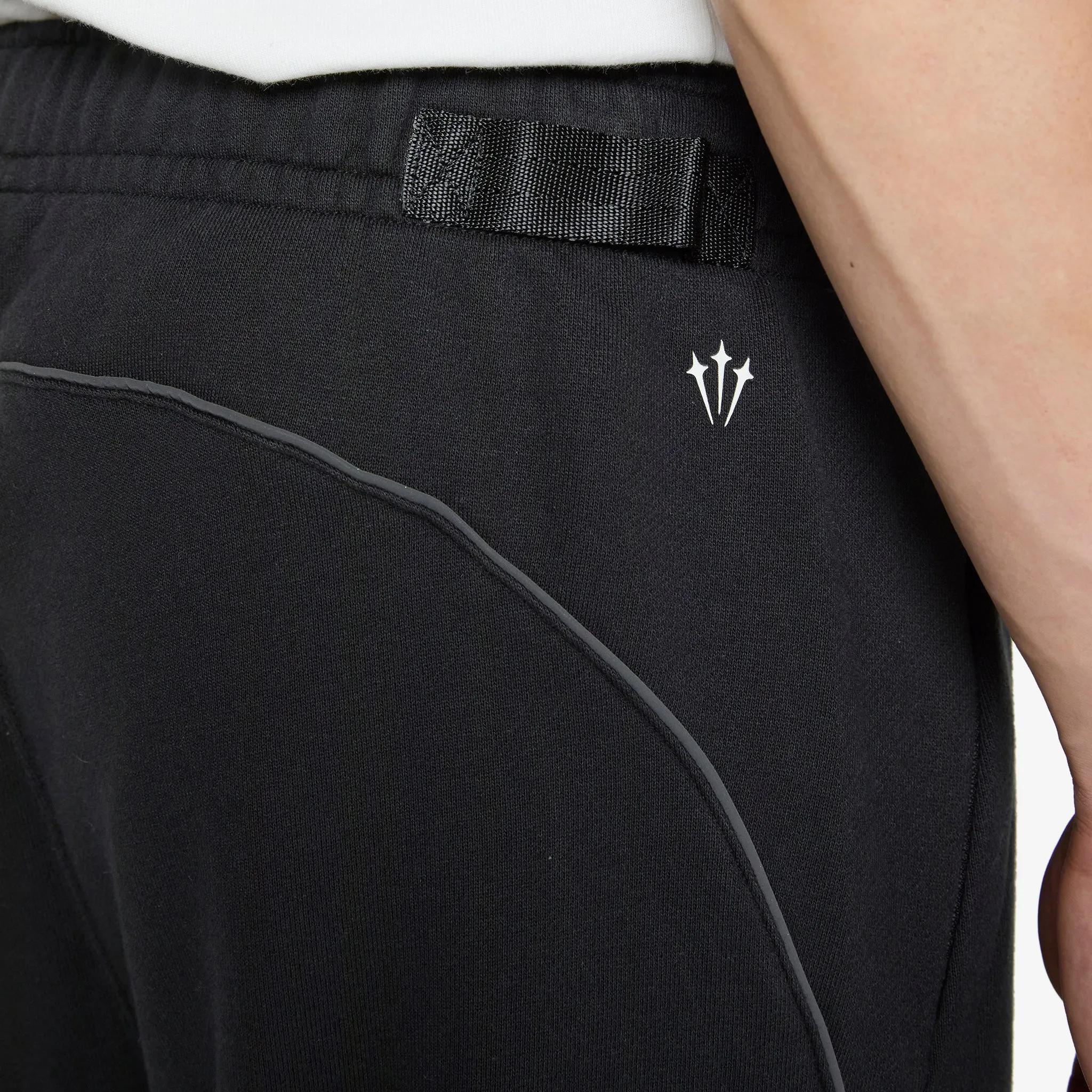 NOCTA Black Fleece Pant - Black and White