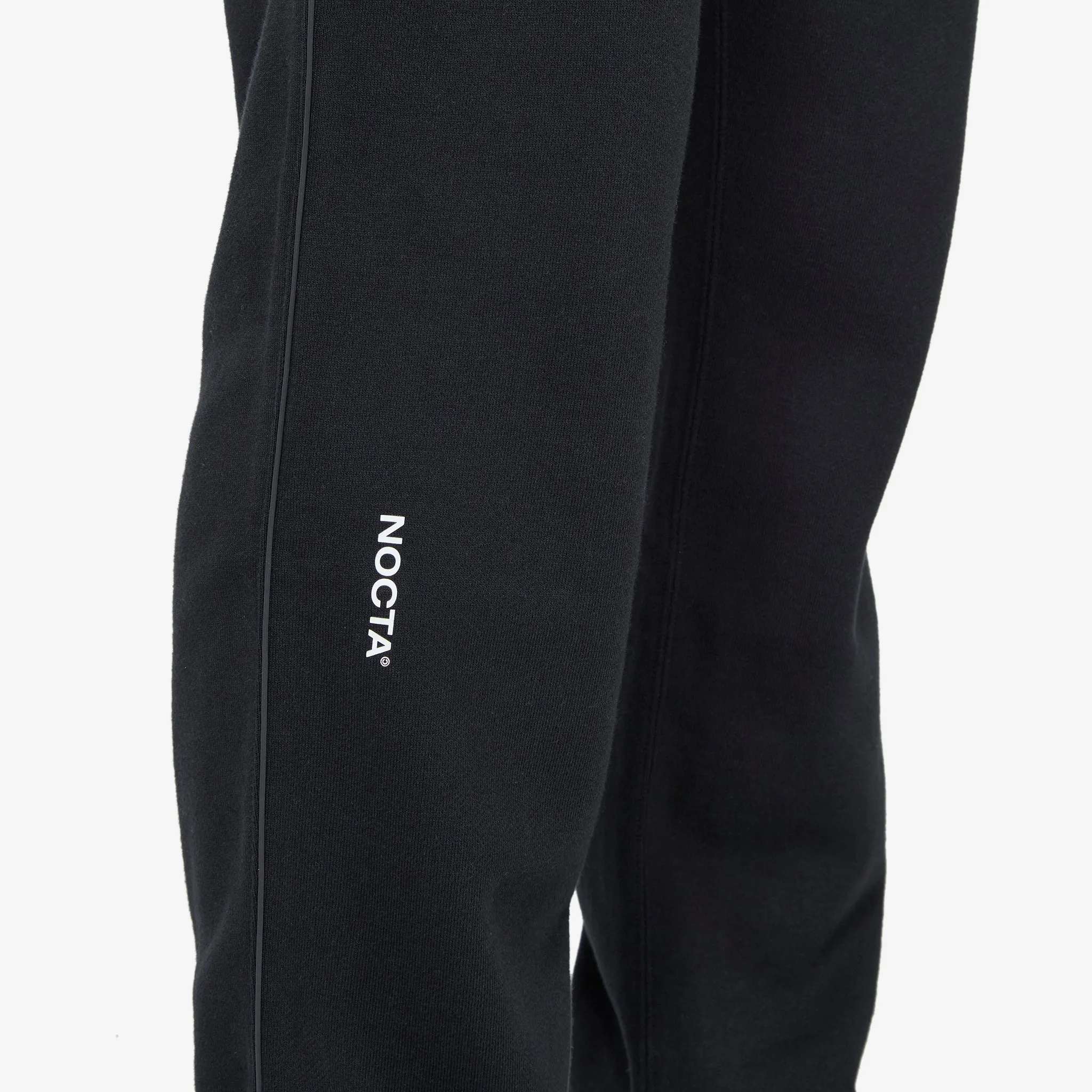 NOCTA Black Fleece Pant - Black and White