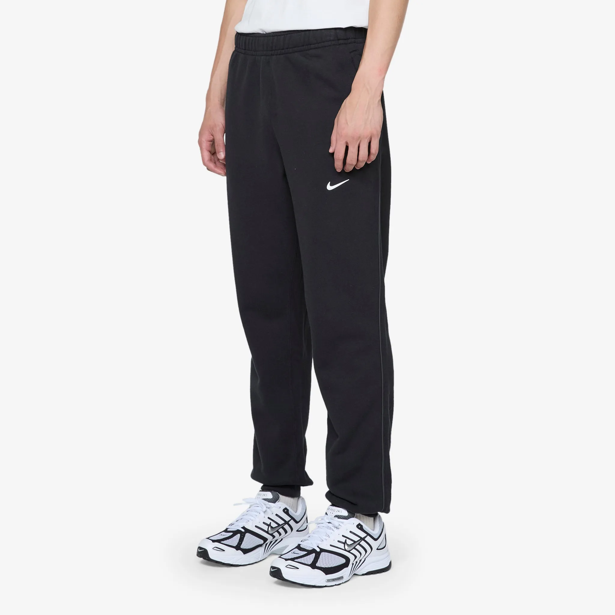 NOCTA Black Fleece Pant - Black and White