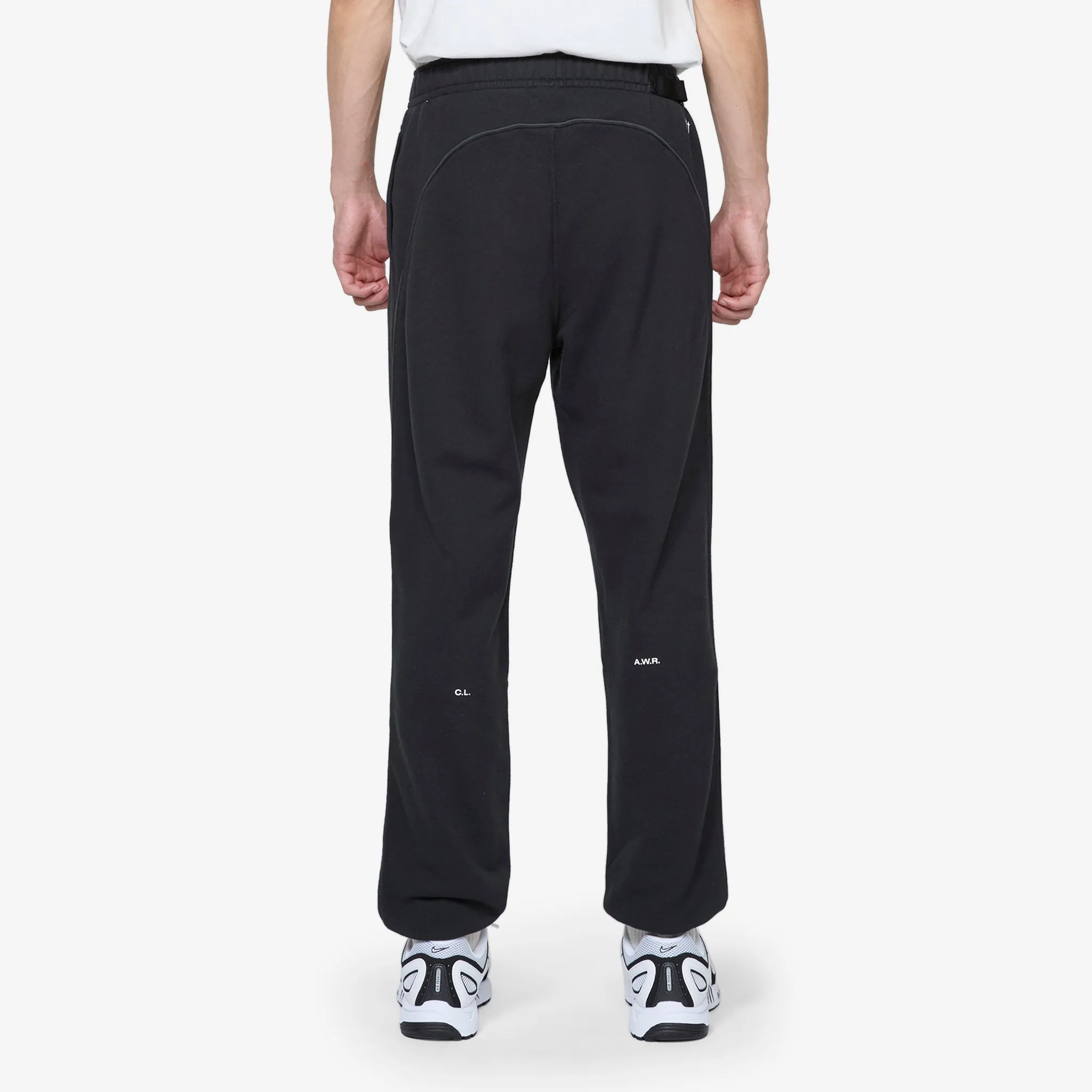 NOCTA Black Fleece Pant - Black and White