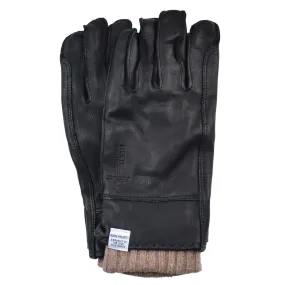 Norse Projects Hestra Ivar Leather Gloves Black