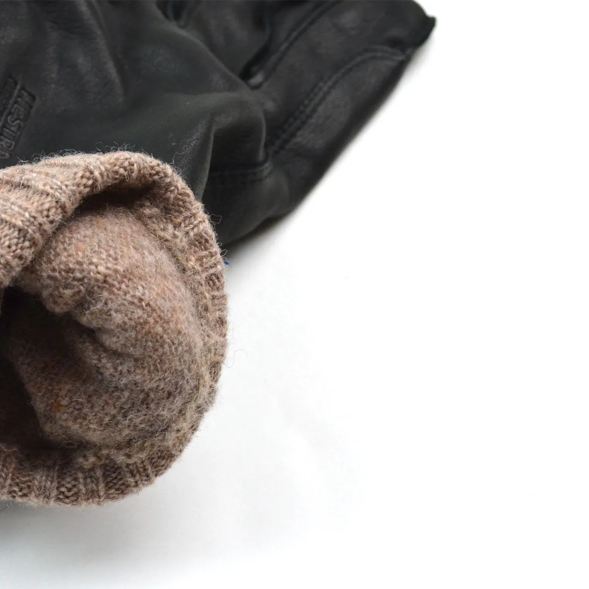 Norse Projects Hestra Ivar Leather Gloves Black