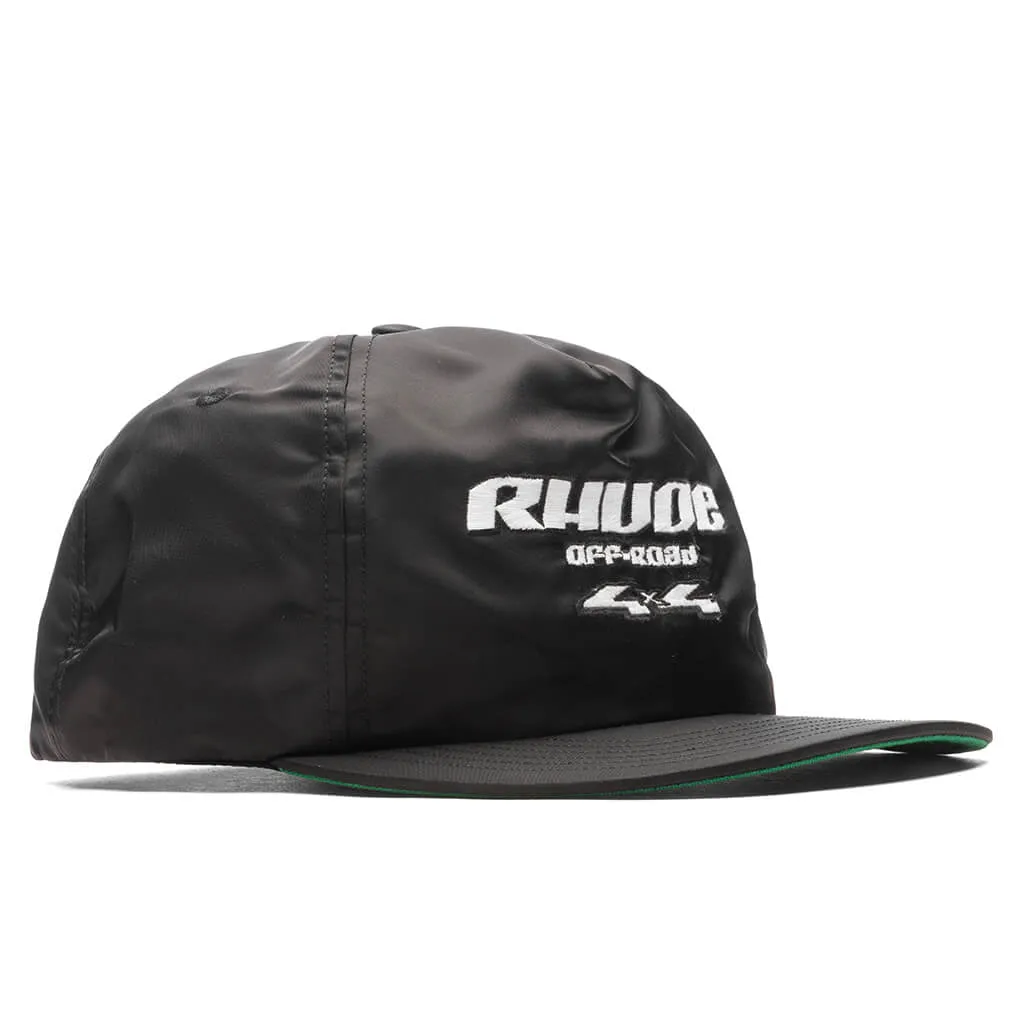 Nylon 4x4 Hat - Black