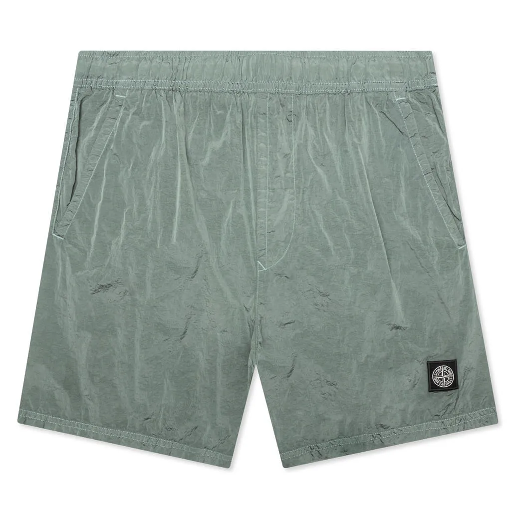 Nylon Shorts - Sage