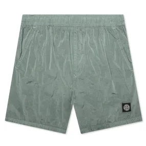 Nylon Shorts - Sage