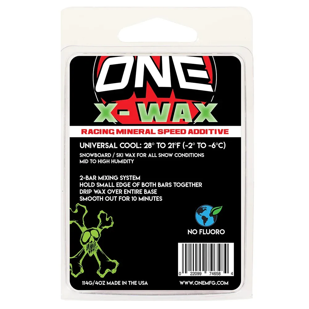 One-Ball X-Wax for Snowboarding and Skiing