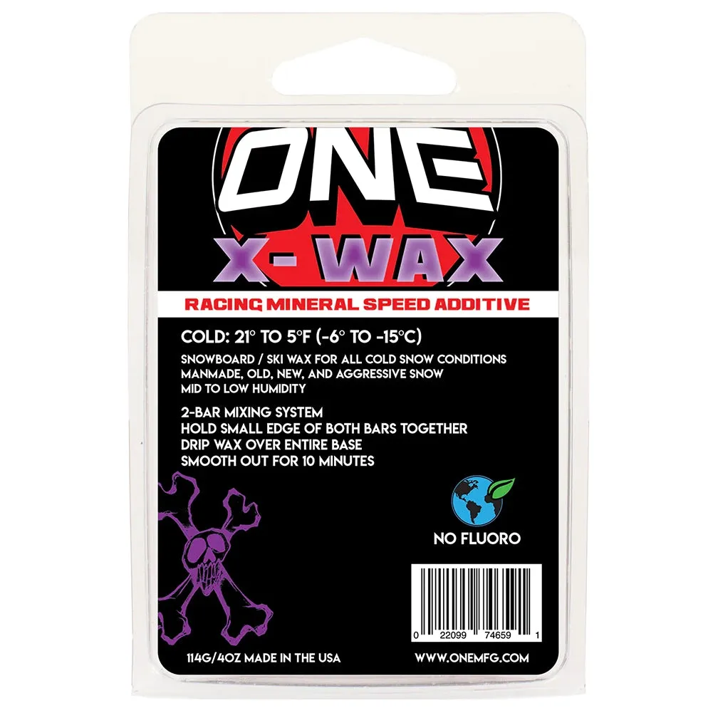 One-Ball X-Wax for Snowboarding and Skiing