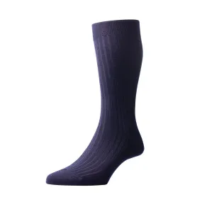 Pantherella Laburnum Navy wool socks