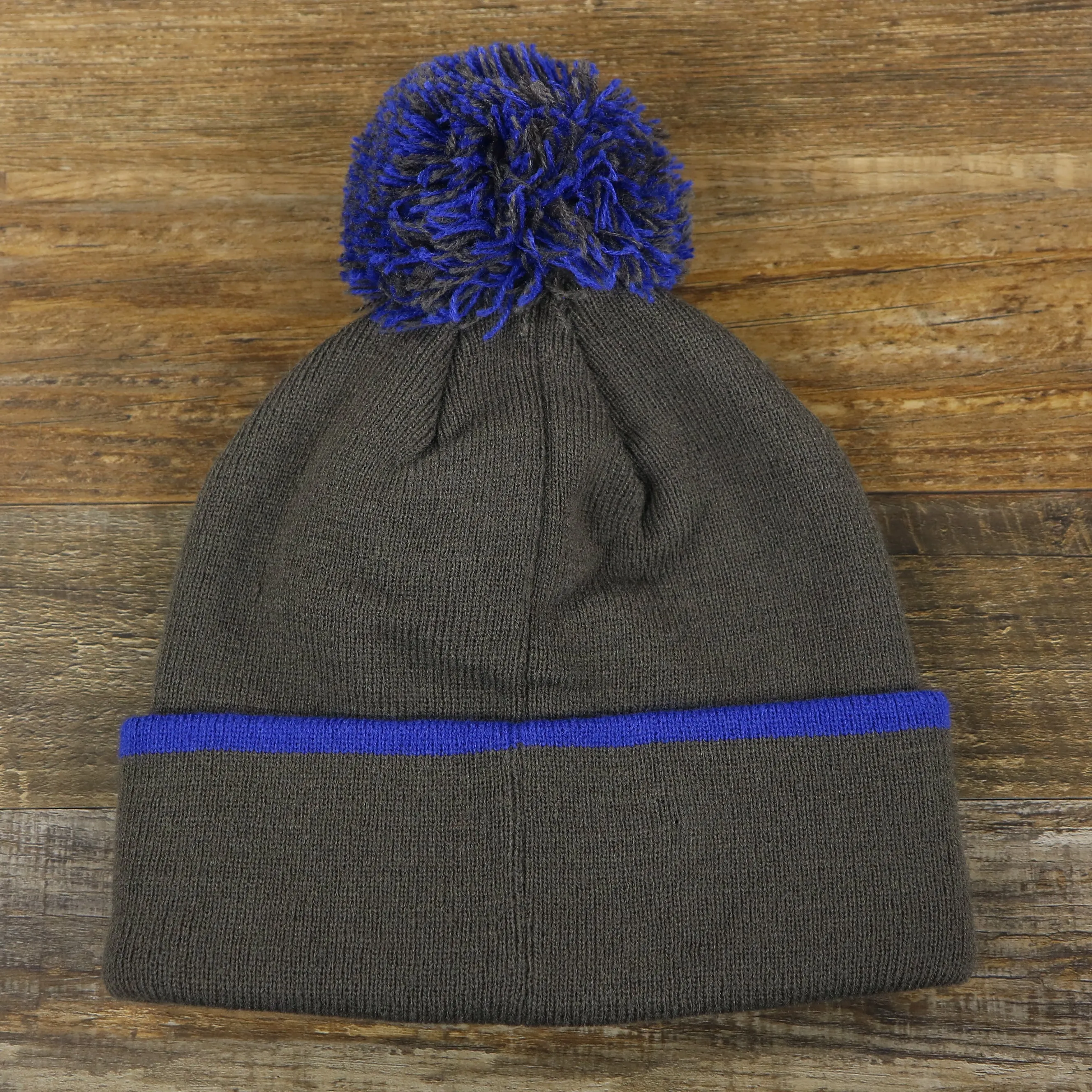 Philadelphia 76ers Winter Beanie | Gray and Royal Blue Beanie