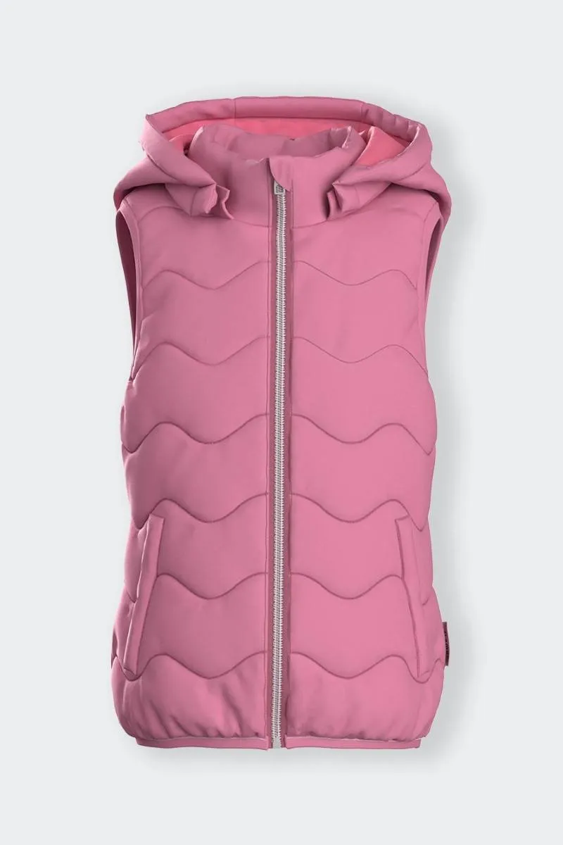 Pink Kids Puffer Vest