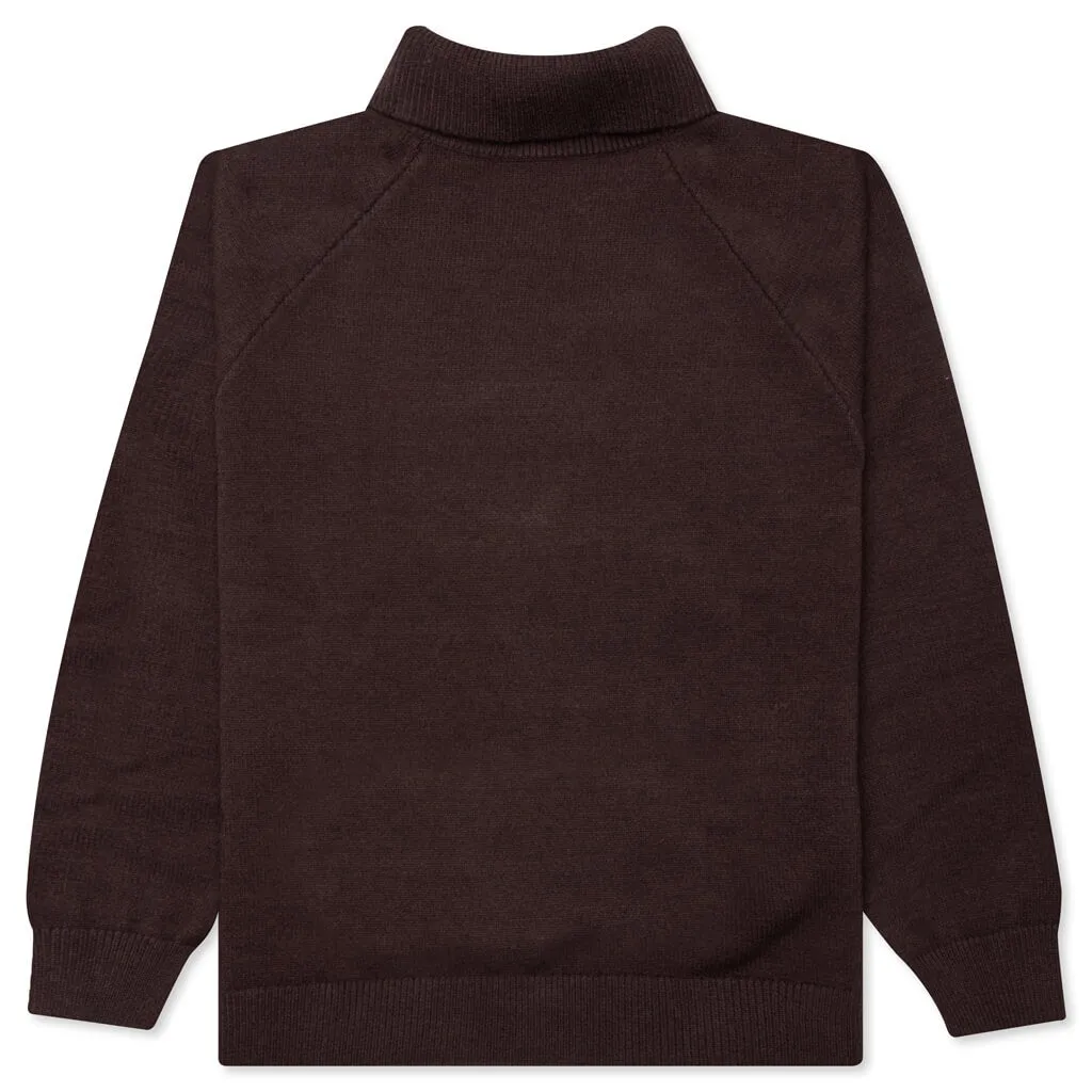 Plum Turtleneck Sweater - Buy Online Now!