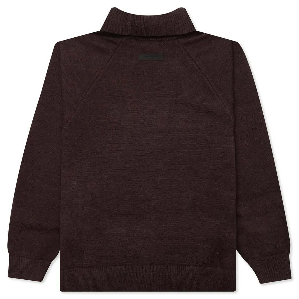 Plum Turtleneck Sweater - Buy Online Now!