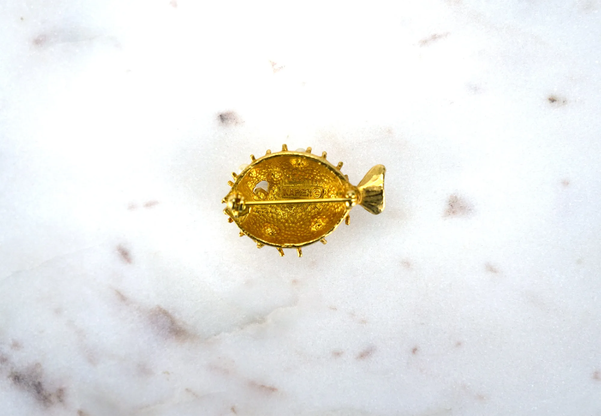 Puffer Fish Pin