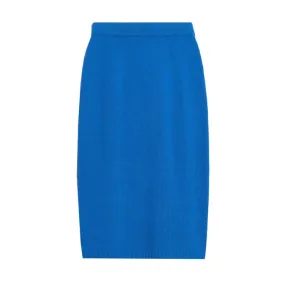 Pure Wool Nola Woman Bluette Skirt