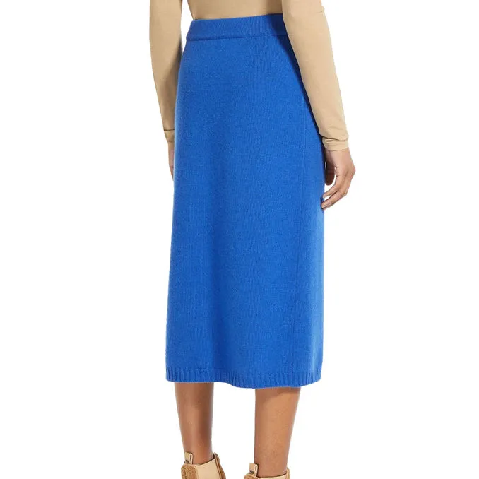 Pure Wool Nola Woman Bluette Skirt