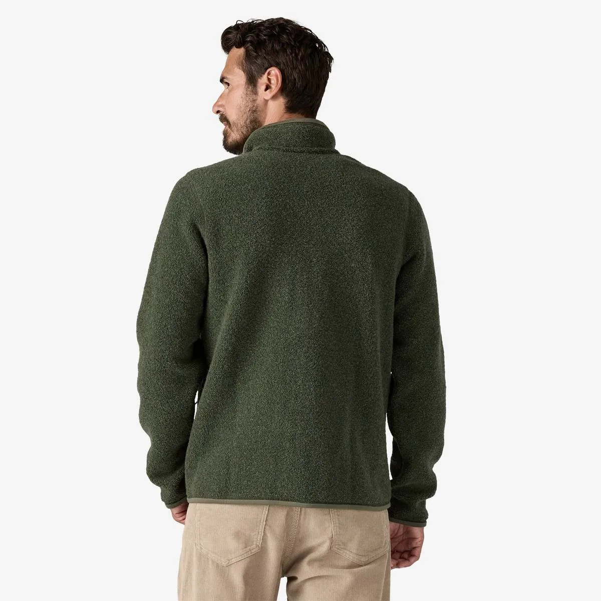 Reclaimed Fleece Jacket - Basin Green