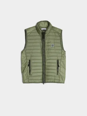 Recycled Down Vest Green