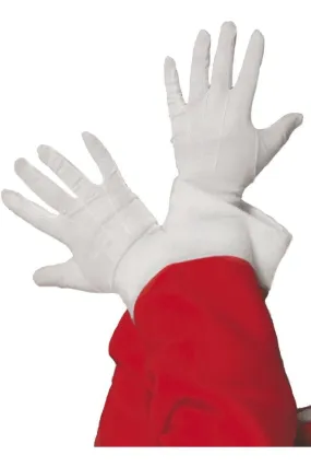 Red Santa gloves