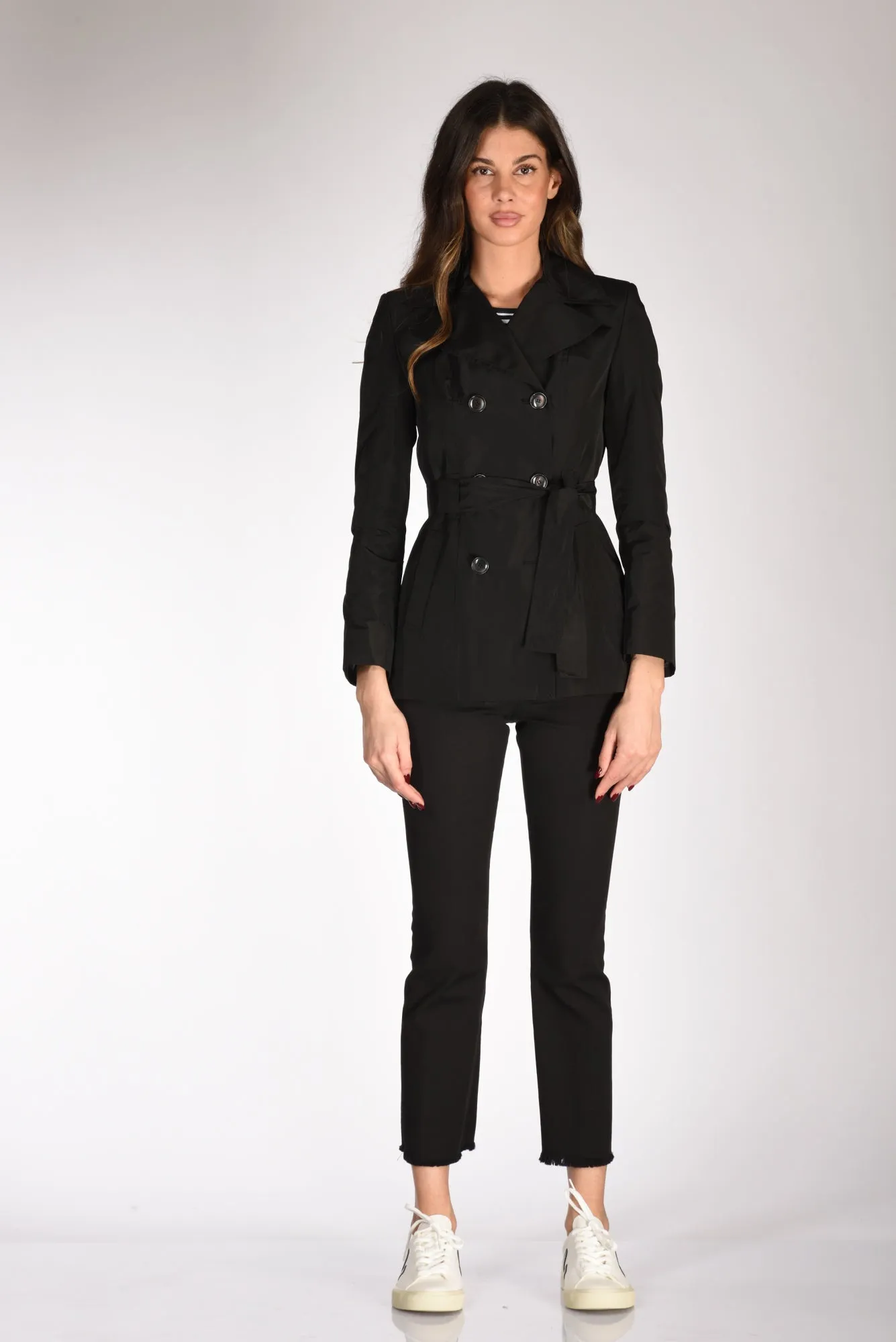 Results: Black Short Trench Coat for Women