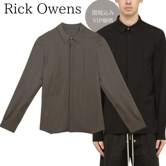 Rick Owens shirt RU01D3237WL 09