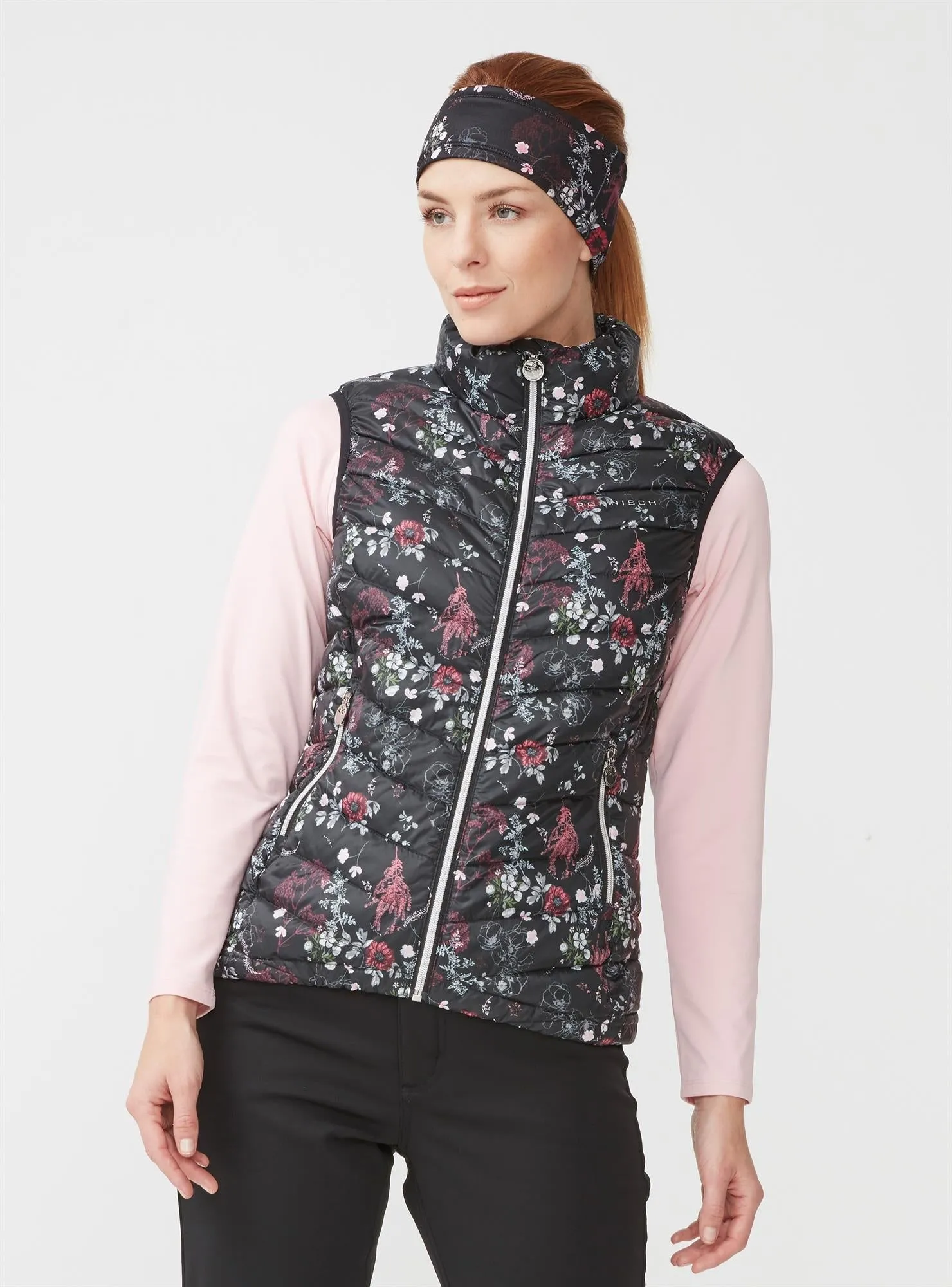 Rohnisch Women's Pink Garden Light Down Vest - Results: Rohnisch.com