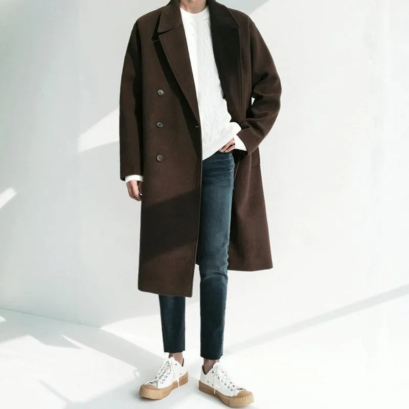 RT No. 2789 WOOLEN TRENCH COAT