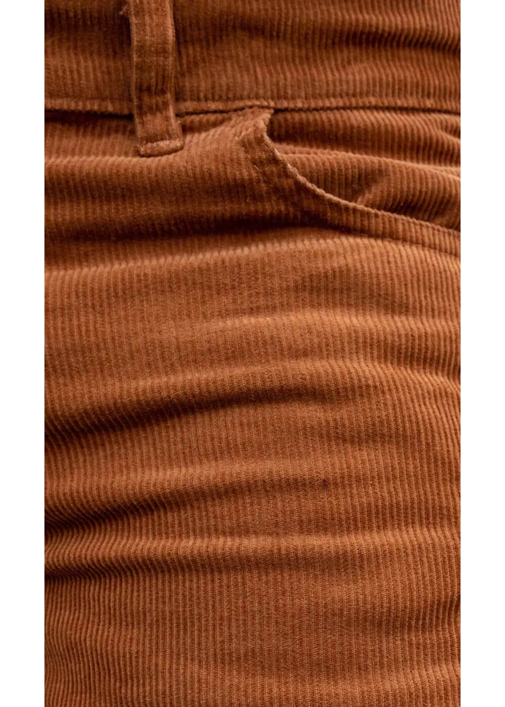 Run Fly Men's Corduroy Bootcut Flare Pants in 70s Tobacco color.