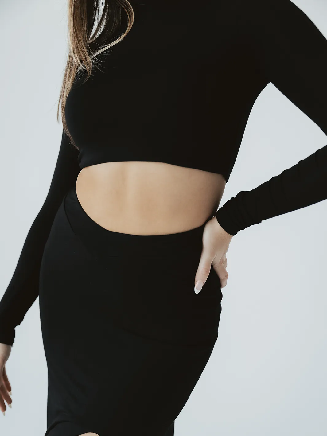 Seamless Turtleneck Bra Top