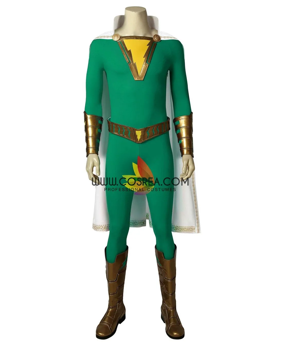 Shazam Green Cosplay Costume