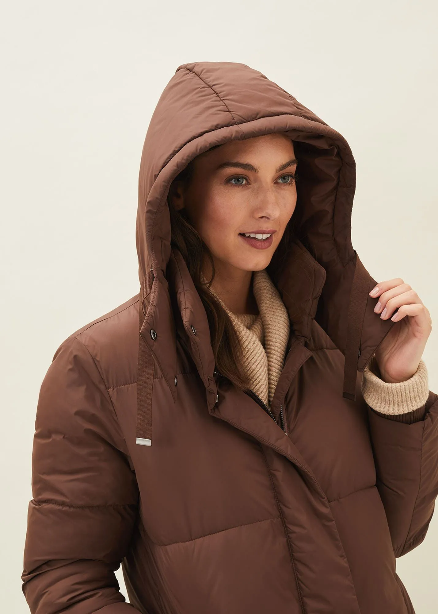 Shona Midi Quilted Puffer Coat